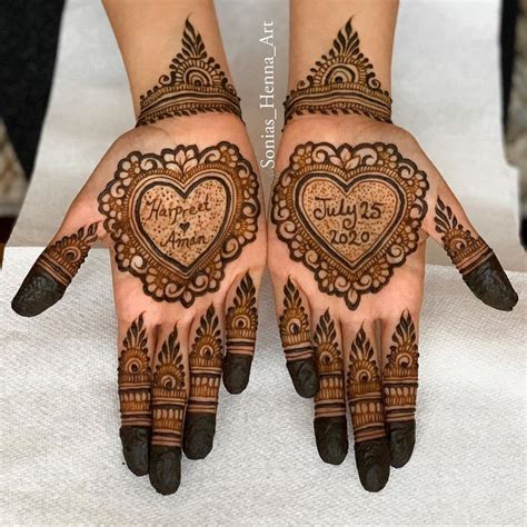 Simple Palm Henna Design - yeojattal web