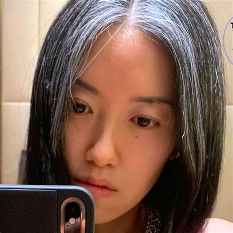 black hair gray highlights 5