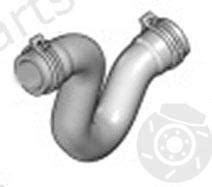 Genuine CITROEN / PEUGEOT part 1343KW Radiator Hose - Plenty.Parts