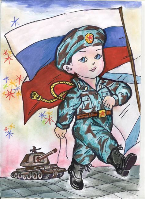 Рисунки на военную тему для срисовки - Картинки для срисовки