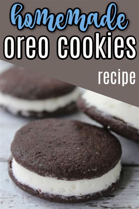 Homemade Oreo Cookies Recipe - Centsable Momma