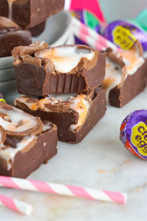 Easy Cadbury Fudge Recipe - LemonPeony