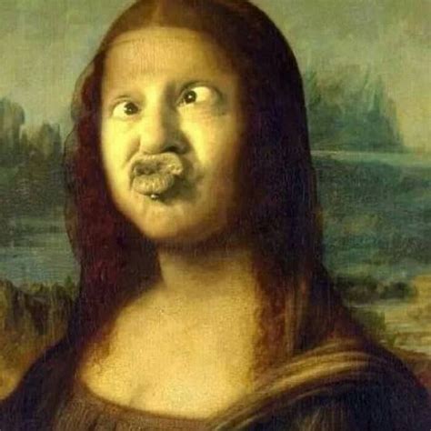 Pin by Isadora on Freaks | Funny profile pictures, Mona lisa, Crazy ...
