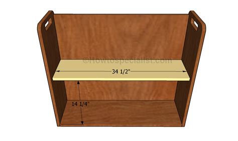attaching  middle shelf howtospecialist   build step