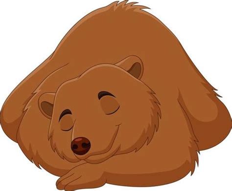 Sleeping Bear Vector Art, Icons, and Graphics for Free Download