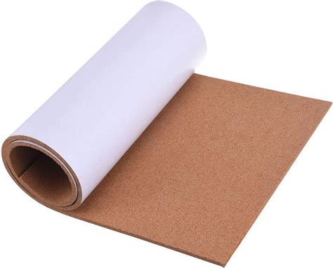 16 x 50 Inch Cork Rolls, Bulletin Boards Self-Adhesive Natural Cork ...