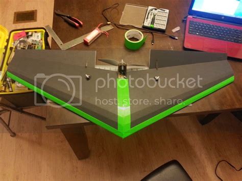 scratch built delta with dollar tree black foam board :( | FliteTest Forum