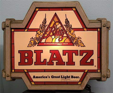 Blatz Beer Sign for sale | Only 4 left at -75%