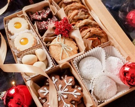 Vegan Holiday Cookie Box Holiday Cookie Assortment 100% Vegan Cookies ...