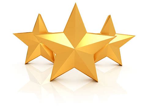 Royalty Free Three Gold Stars Pictures, Images and Stock Photos - iStock