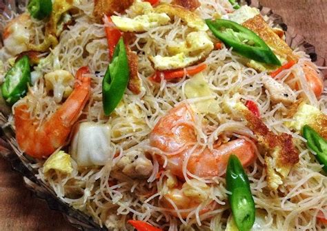 resepi bihun goreng putih malaukuit