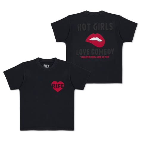 Hot Girls Black T-Shirt