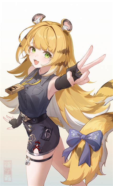 ju fufu (zenless zone zero) drawn by liu_liaoliao | Danbooru