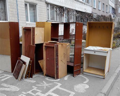 Вывоз и утилизация старой мебели в СПб и ЛО