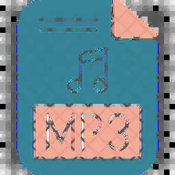 mp file icon   dual tone style