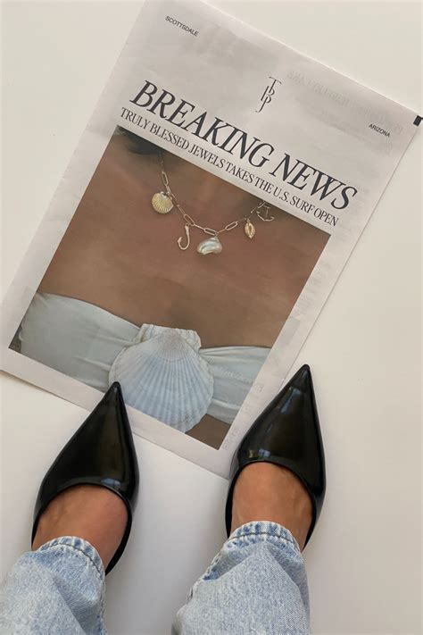 cool marketing idea, aesthetic brand newspaper, creative jewelry