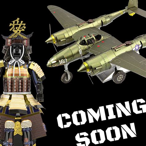 Coming Soon: Armor and Twin Tails - Metal Earth Builder