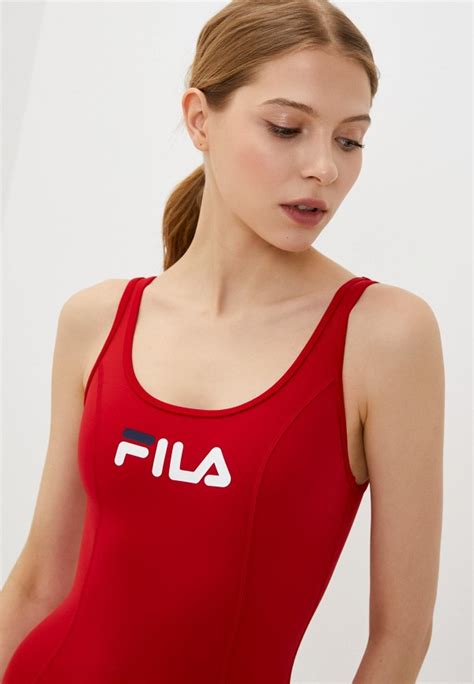 Купальник Fila, цвет: красный, MP002XW0CCAU — купить в интернет ...