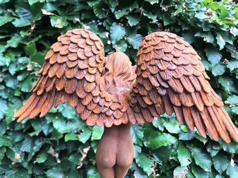 Garden Sculpture Naked Angel Archangel - Etsy Australia