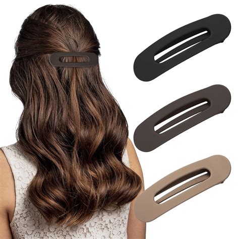 Amazon.com : Sightor Flat Hair Clips, 3 Packs French Flat Hair Clips