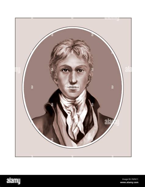 joseph mallord william turner painter portrait stock photo alamy