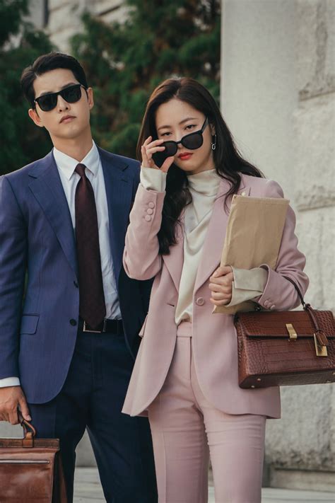 vincenzos power pantsuits  hotel del lunas vintage whirlwind