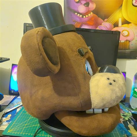 Freddy Fazbear Cosplay Head - Etsy