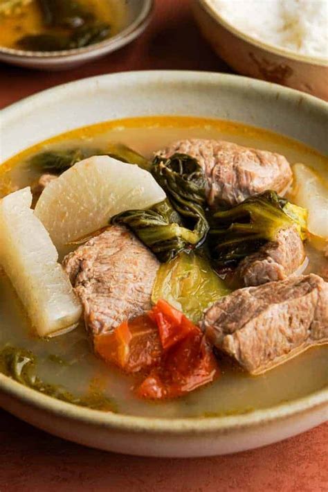Filipino Food Sinigang