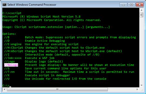 batch file  cscript   statements stack overflow