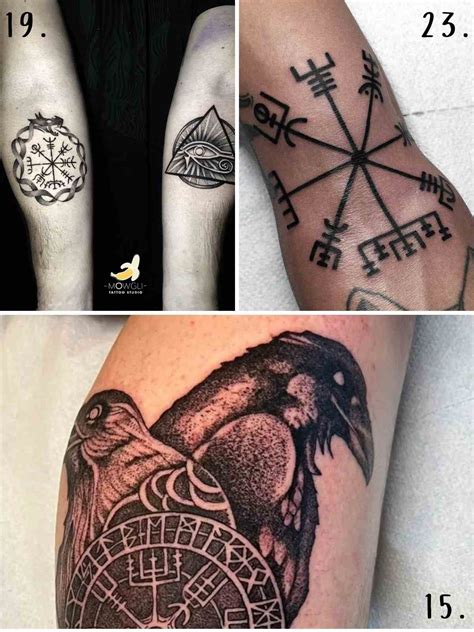 Vegvisir Viking Tattoo Meaning & Why You Want One - Tattoo Glee