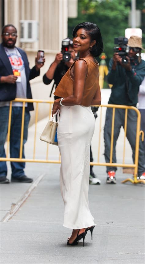 Gabrielle Union at The View Studios in New York 06/14/2023 • CelebMafia