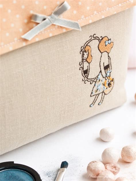Косметичка / Cosmetic bag - Вечерние посиделки