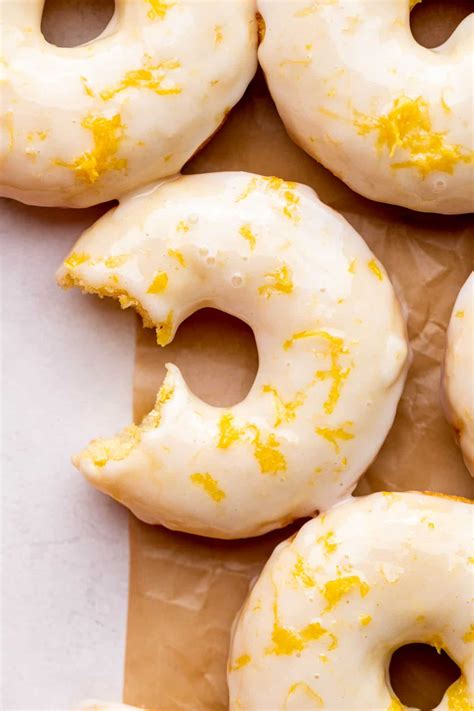 Lemon Donuts - Stephanie's Sweet Treats