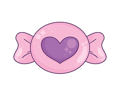 heart love  candy icon  vector art  vecteezy