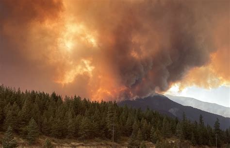 british columbias wildfire crisis  centre stage