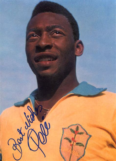 Edson Arantes do Nascimento `Pele` Autograph | signed photographs