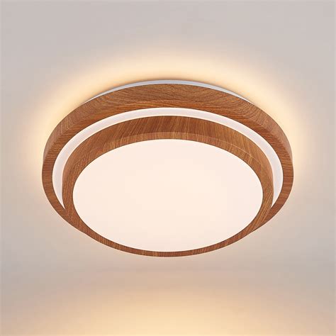 Lindby Vaako LED ceiling light, round, 41 cm | Lights.ie