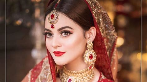 minal khan enchants fans   sheer beauty  bride transition