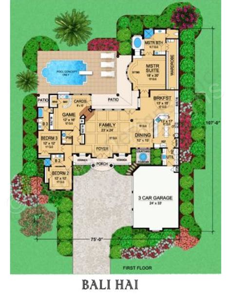 Balinese House Designs and Floor Plans | plougonver.com