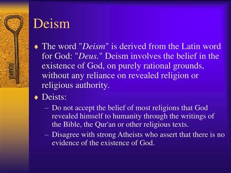 age  reason enlightenment  deism powerpoint