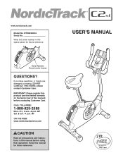 NordicTrack C2 Si Bike Manual