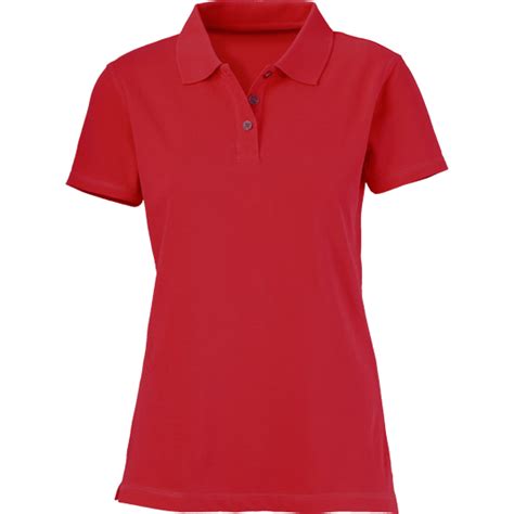 Plain Red Women’s Polo Shirt – Cutton Garments