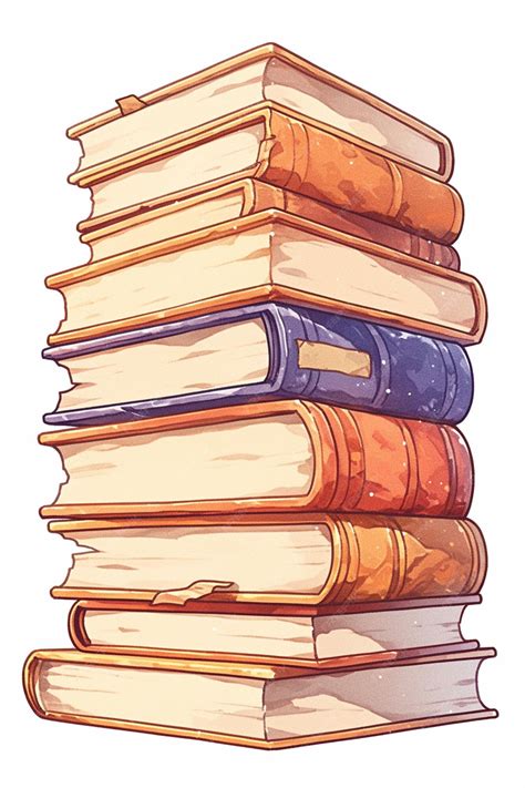 Los libros un símbolo de conocimiento e imaginación | Vector Premium