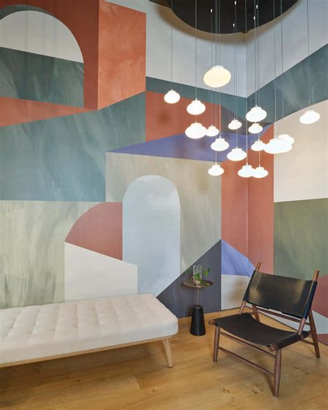 abstract mural interior designjpg wallpaper wallpapersok