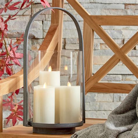 Terrazza Outdoor Hurricane – Paynes Gray