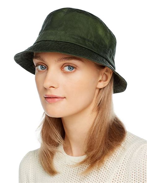 Barbour Lightweight Waxed Cotton Bucket Hat | Bloomingdale's