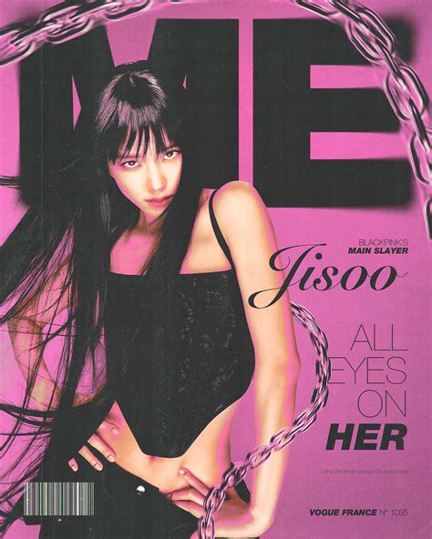 JISOO X VOGUE · Magazine Posters :: Behance