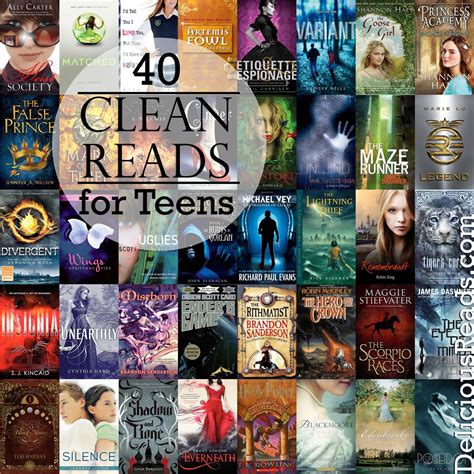 Delicious Reads: 40 Clean Reads for Teens