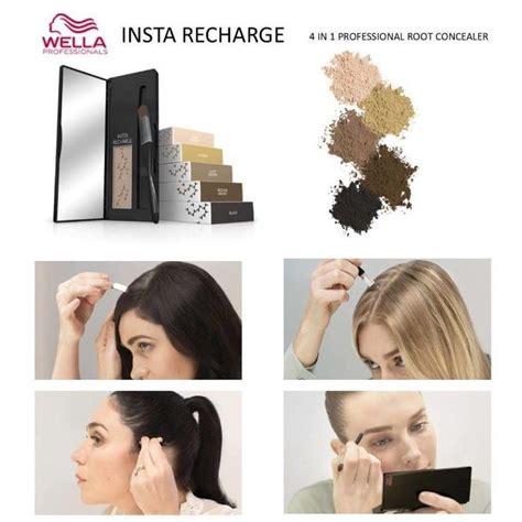 Versatile root retouch makeup | Wella, Makeup, Retouching