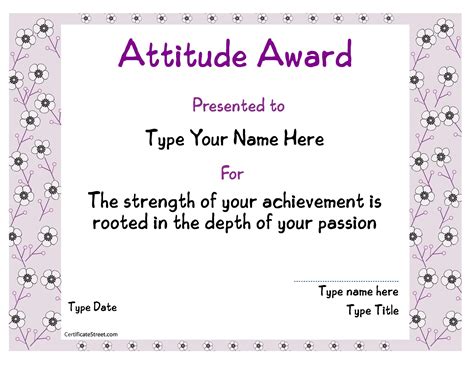 50 Amazing Award Certificate Templates - Template Lab